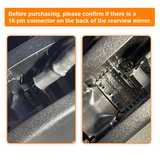 Dash Cam Power Adapter (16-Pin) for Chrysler, Dodge & Jeep (Town & Country, Caravan, Challenger, Wrangler and more)