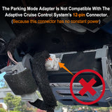 Parking Mode Dash Cam Power Adapter(10-Pin&12-Pin) for Toyota & Lexus with Auto-Dimming Mirror. D3-053