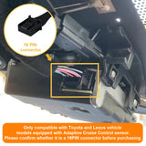 Dash Cam Power Adapter (16-Pin) for Toyota and Lexus. D3-011