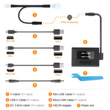 Adaptador de corriente para cámara de salpicadero (3 pines) para Mercedes-Benz, se conecta al sensor de lluvia. D3-022